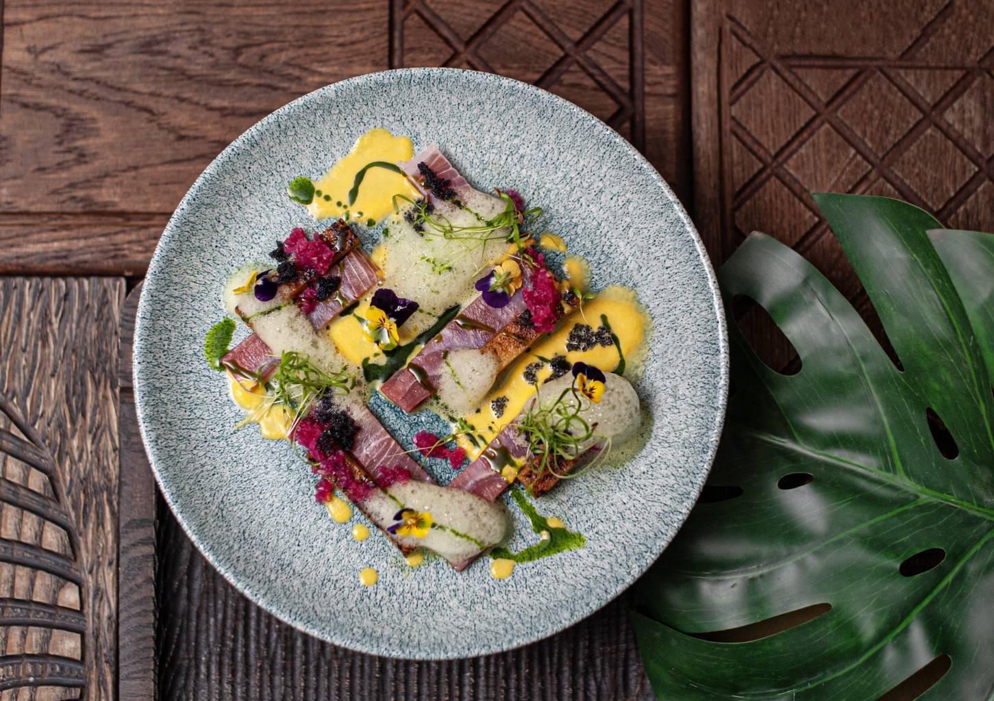 Gurmaniška 4 patiekalų vakarienė DVIEM restorane „Botanist“