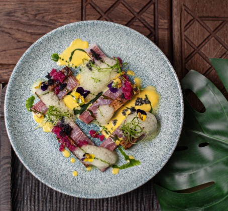 Gurmaniška 4 patiekalų vakarienė DVIEM restorane „Botanist“