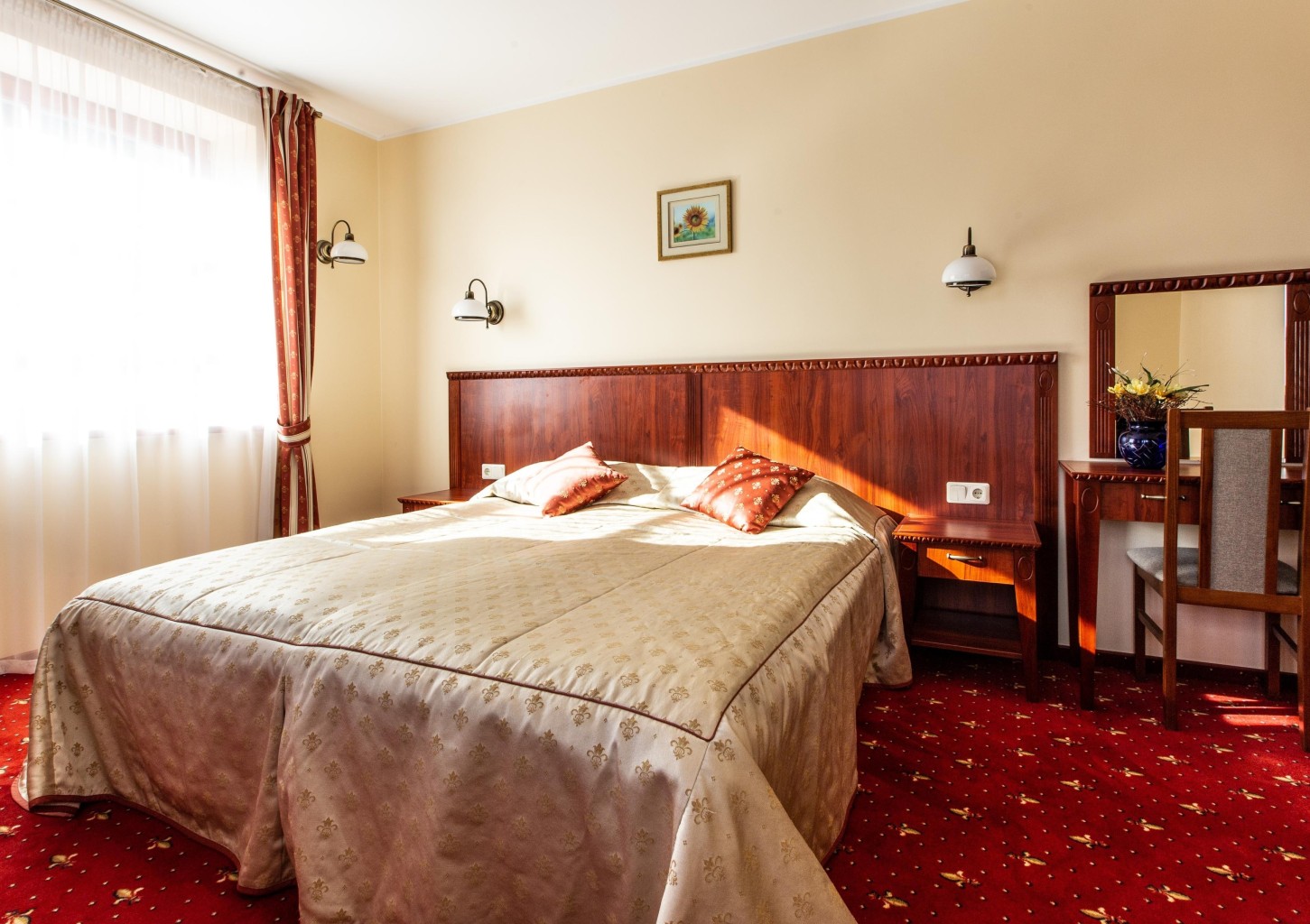 2 nakvynės dviviečiame standartiniame kambaryje „Galia“ Druskininkuose