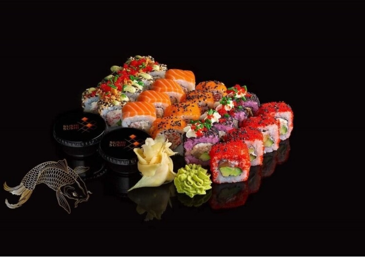 24 vnt. sushi rinkinys restorane „Sushi Sushi“