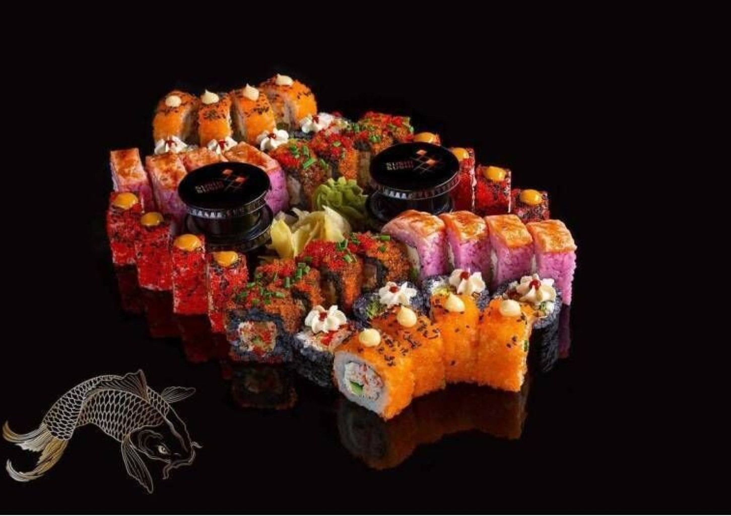 40 vnt. sushi rinkinys restorane „Sushi Sushi“