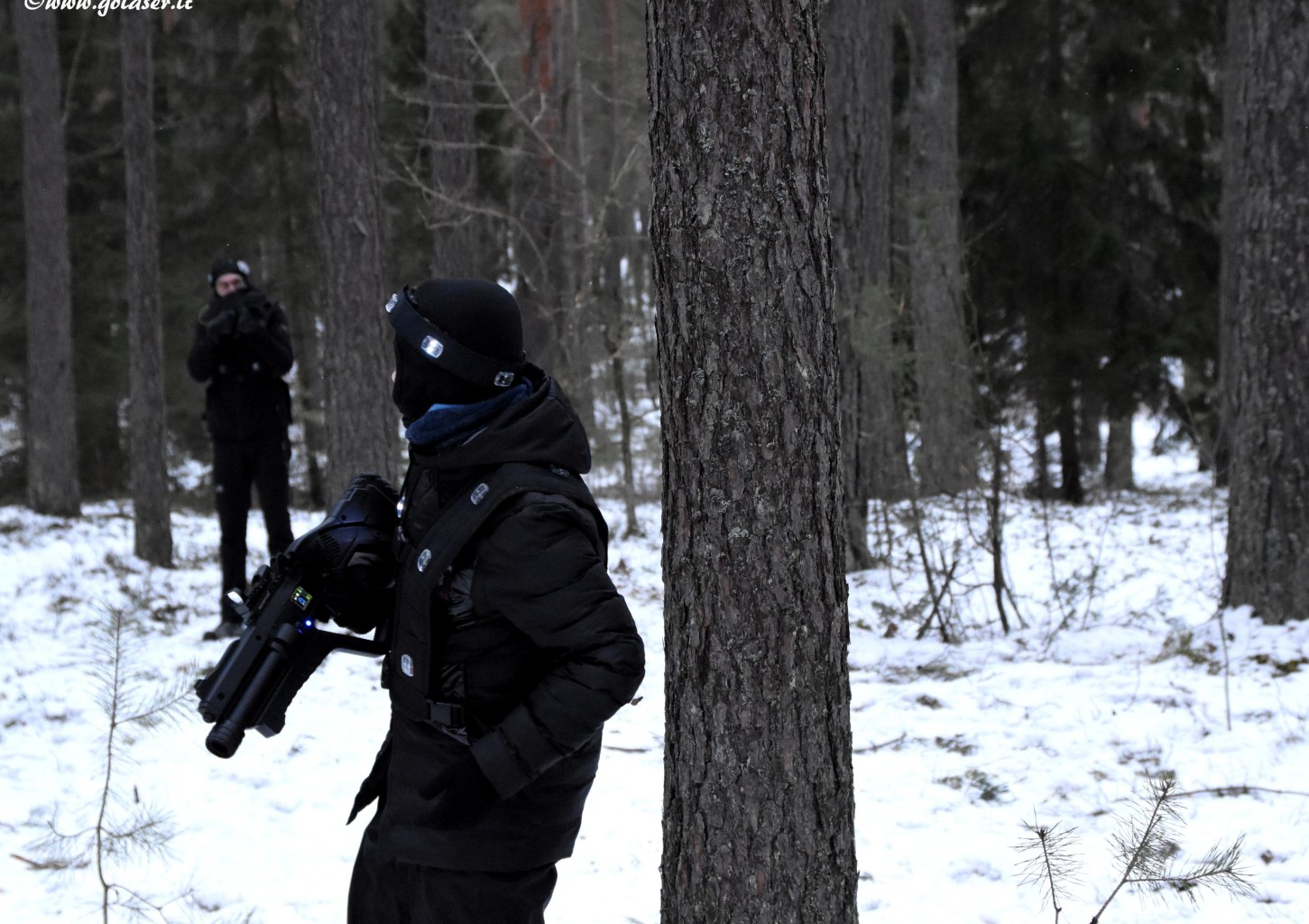 Privatus LaserTag žaidimas miške „Go laser“