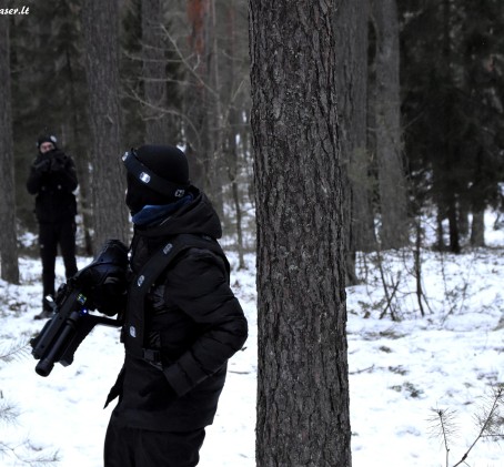 Privatus LaserTag žaidimas miške „Go laser“