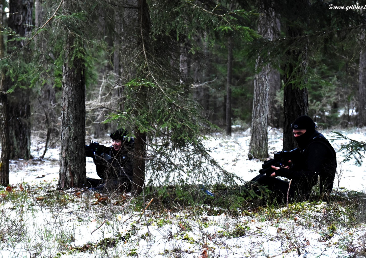 LaserTAG žaidimas 2 asmenims