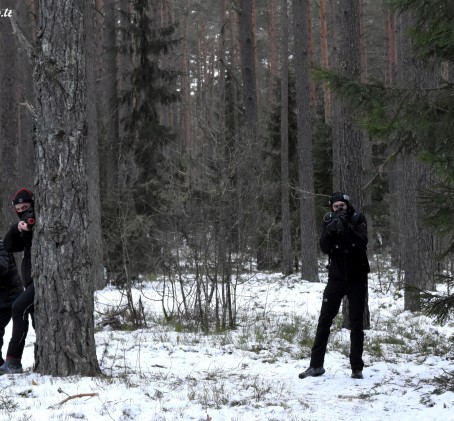 LaserTAG žaidimas 6 asmenims