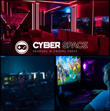 „Cyber Space“ dovanų kuponas | 100,00 €