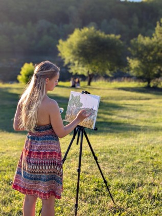 Tapyba po atviru dangumi