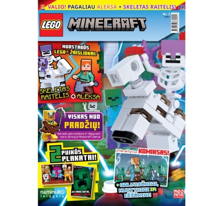 Žurnalo „LEGO Minecraft“ prenumerata (6 mėn.)