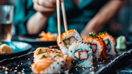 26 vnt. sušių rinkinys restorane „ShakeSnack“