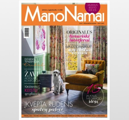 MANO NAMAI prenumerata (6 mėn.)