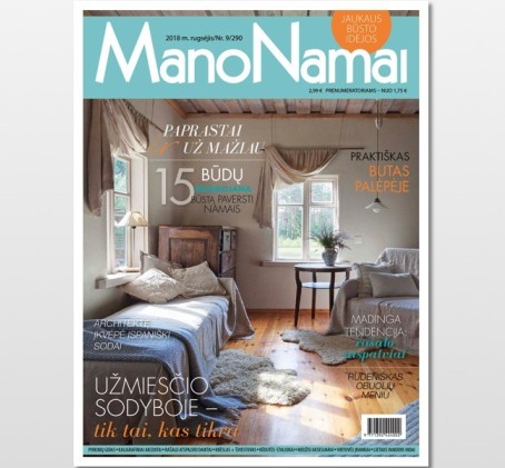 MANO NAMAI prenumerata (12 mėn.)