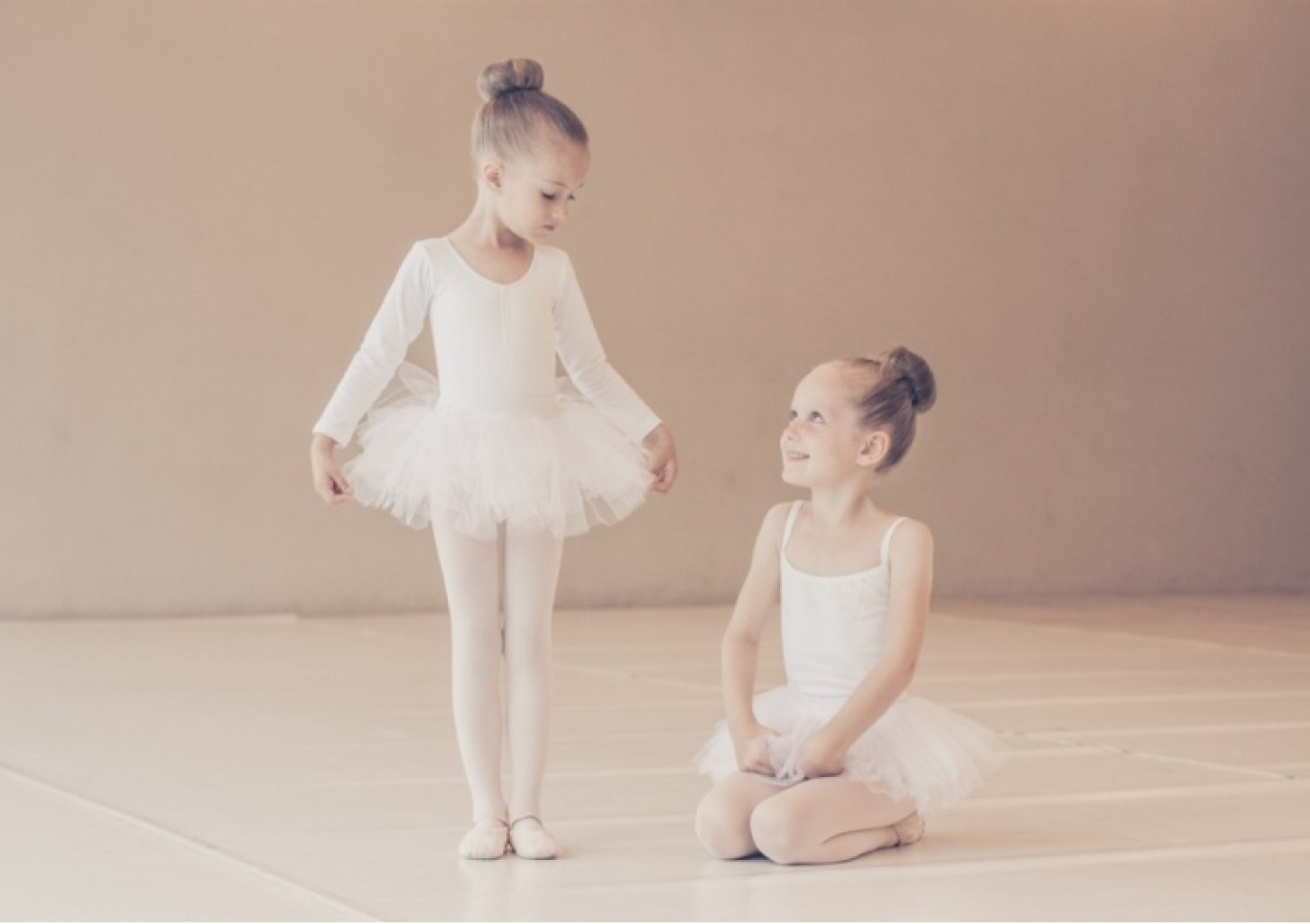 Baleto pamoka vaikui grupėje