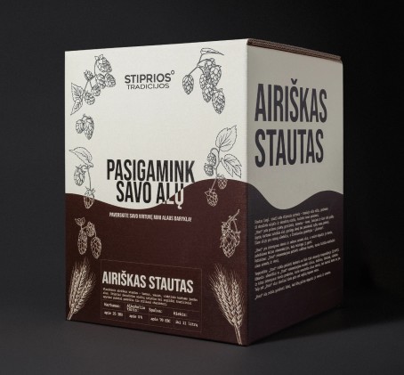 Alaus gaminimo rinkinys „Stautas“
