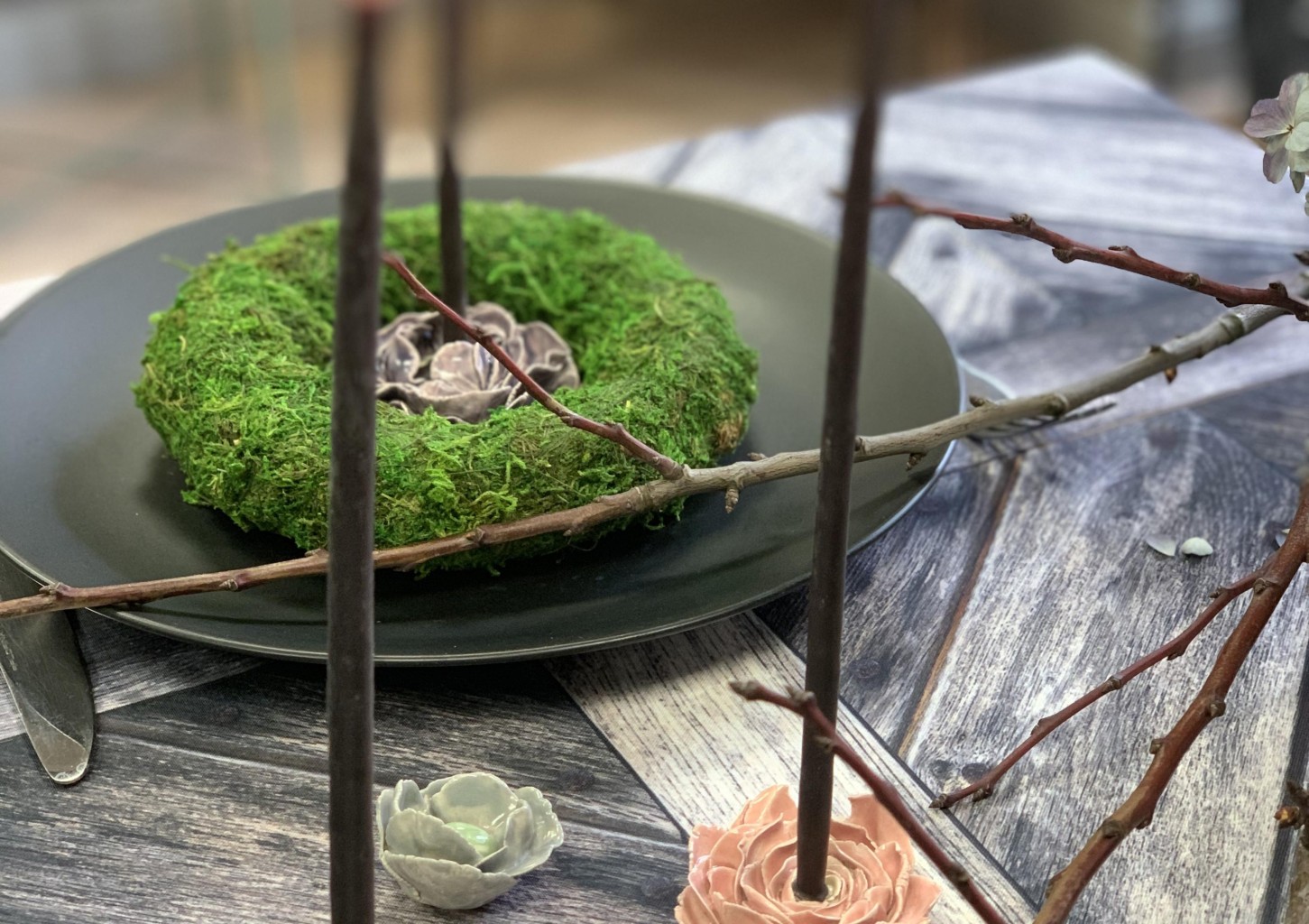 Gėlės formos žvakidės lipdymo pamoka