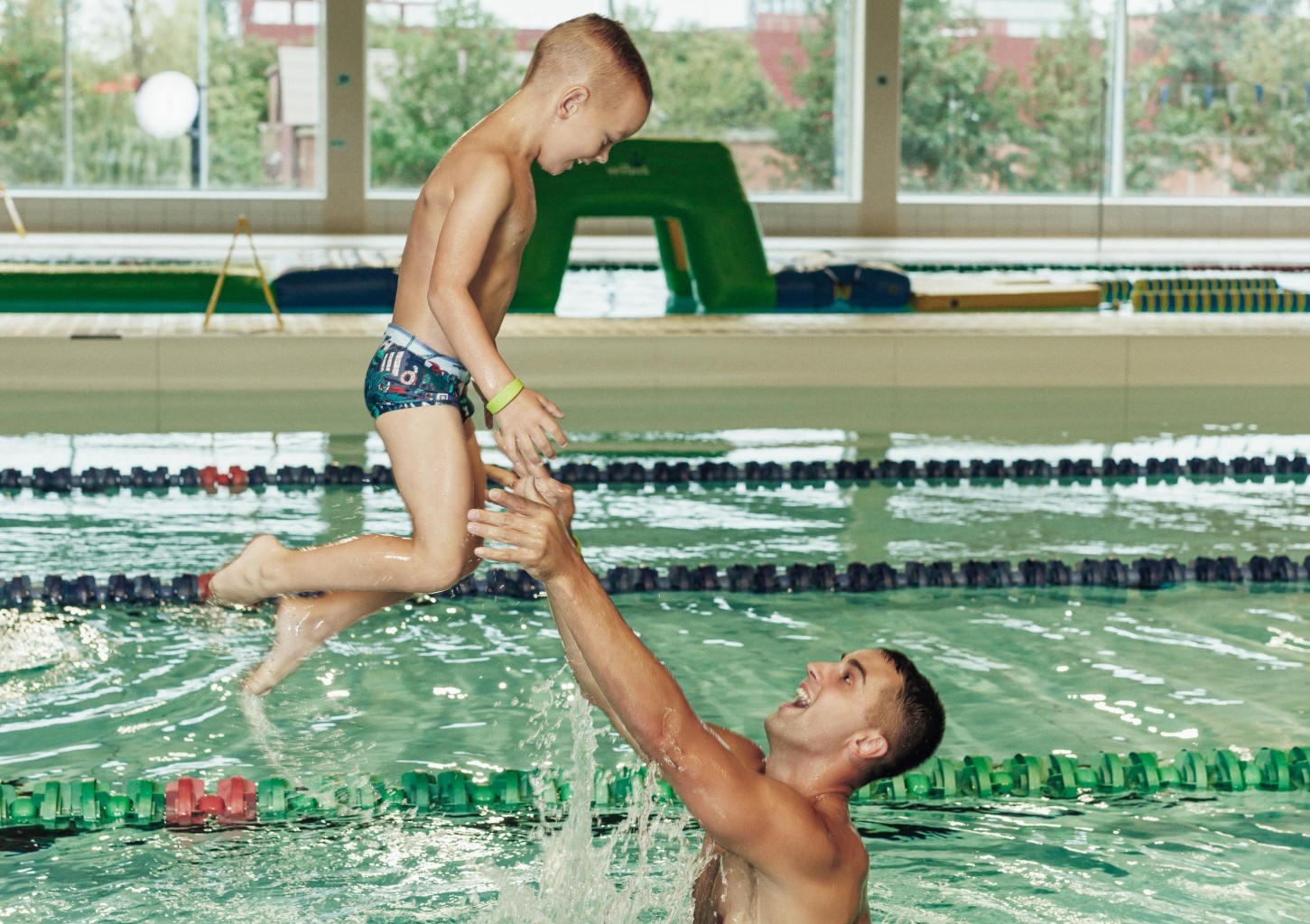 3 val. apsilankymas vaikui Klaipėdos baseine su SPA darbo dienomis