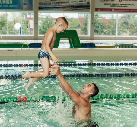 3 val. apsilankymas vaikui Klaipėdos baseine su SPA darbo dienomis