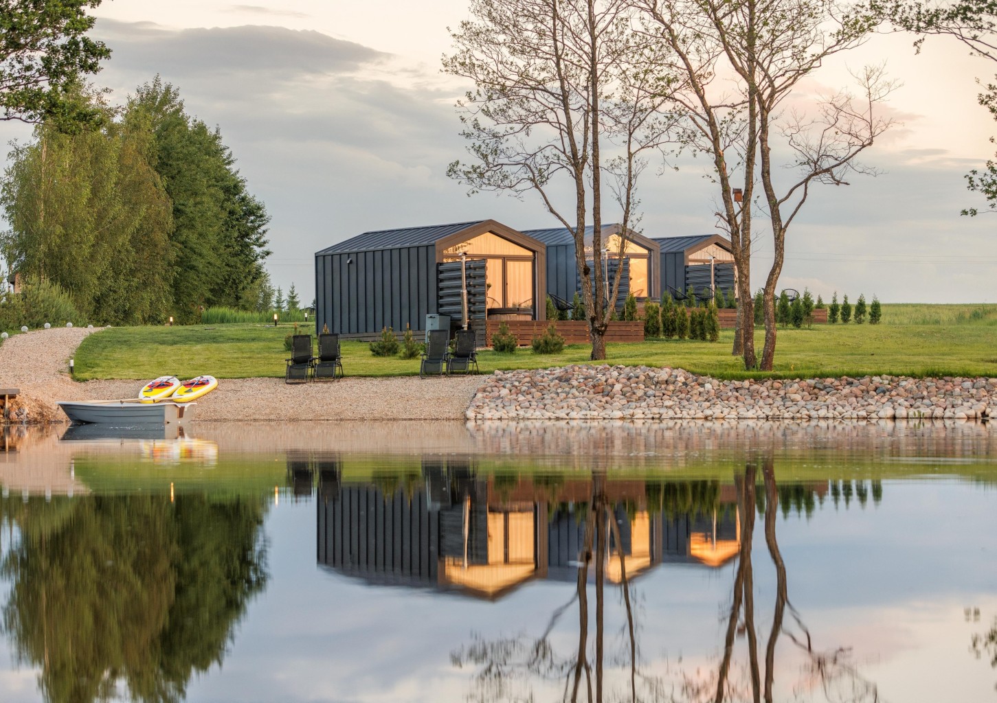 2 naktys namelyje ant ežero kranto DVIEM savaitgaliais