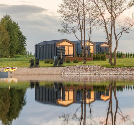 2 naktys namelyje ant ežero kranto DVIEM savaitgaliais