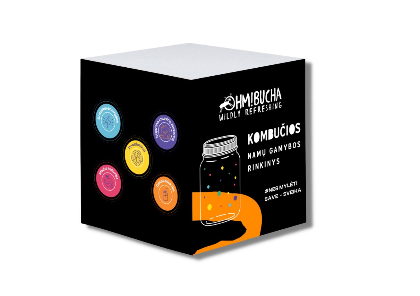 „Ohm!Bucha“ kombučios gamybos rinkinys