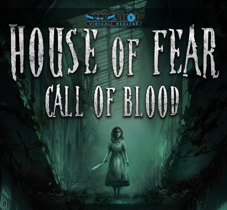 VR siaubo pabėgimo kambarys „House of Fear: Call of Blood“