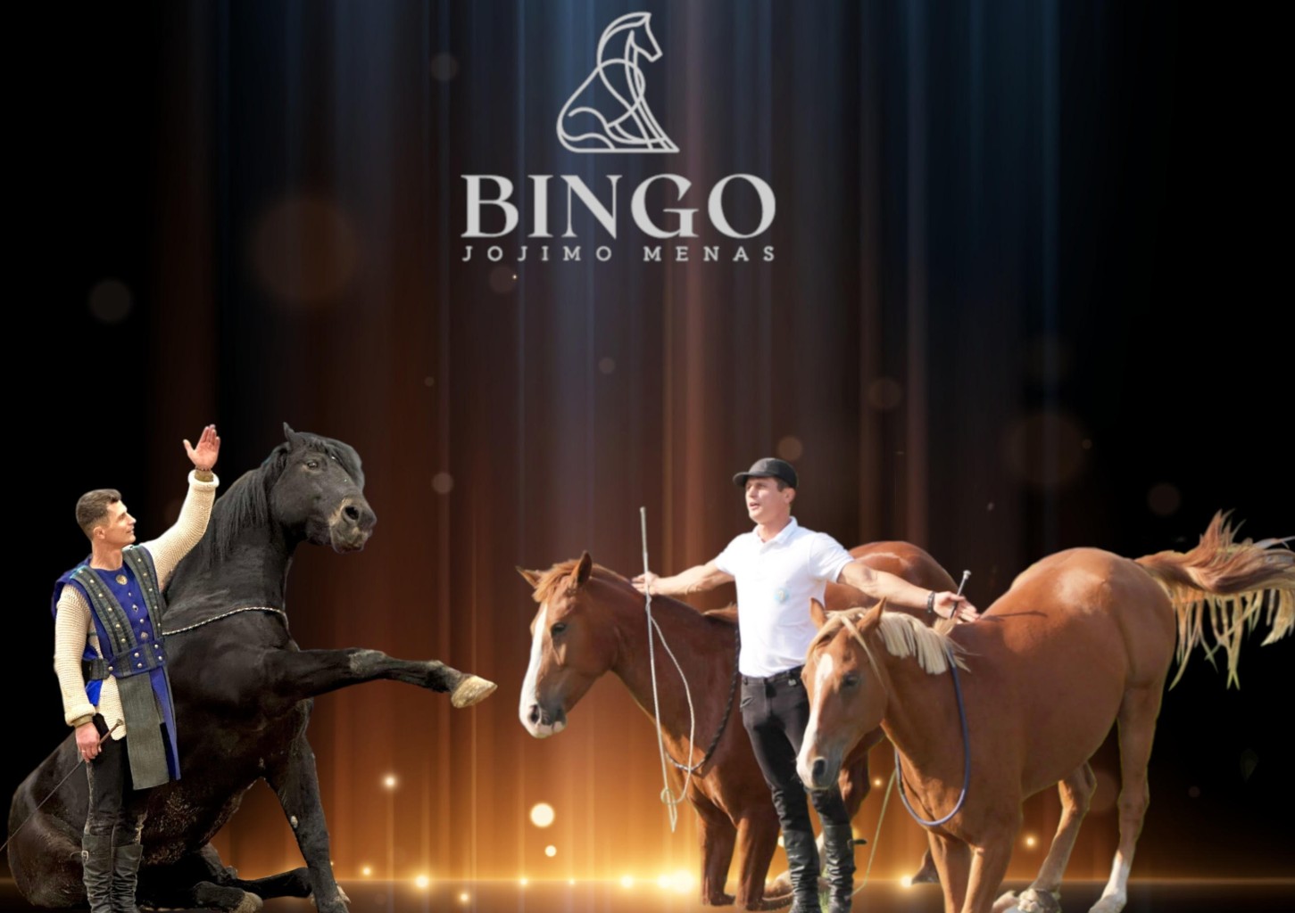 Įspūdingas žirgų teatro pasirodymas