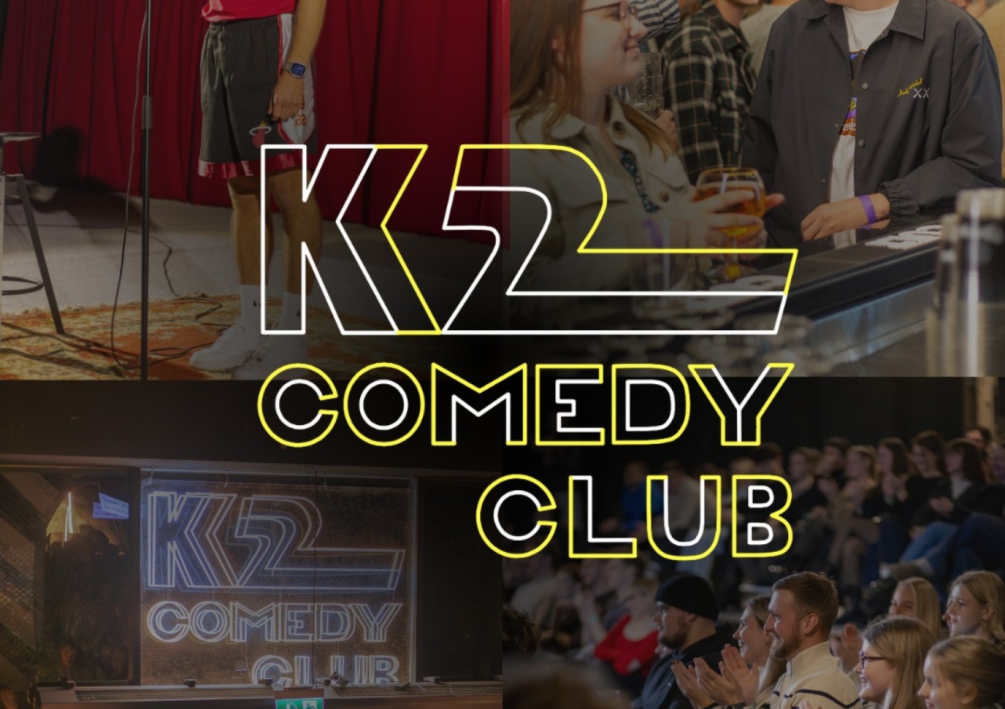 Apsilankymas „K2 Comedy“ Open Mic pasirodyme