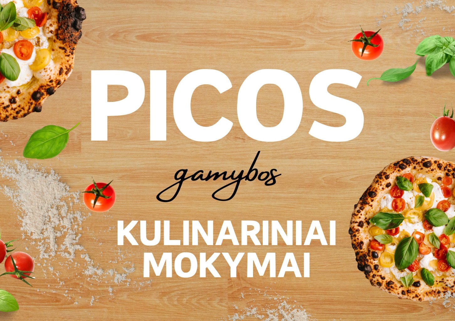 Picos gaminimo mokymai studijoje „Gian Luca Demarco“ dviem