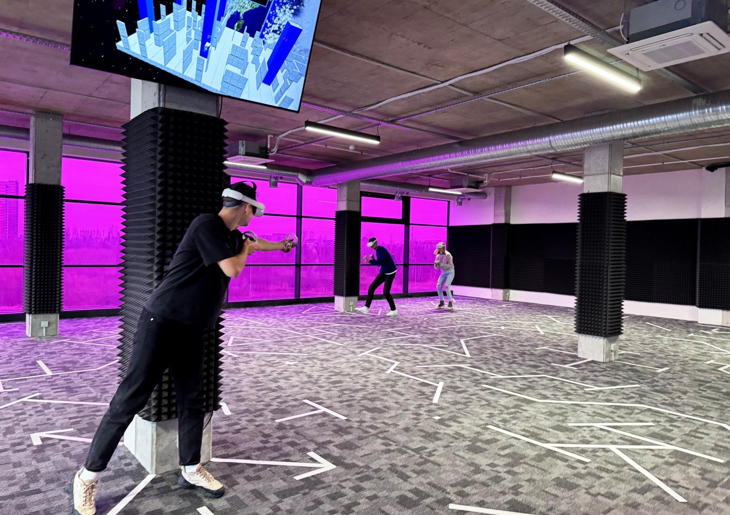 „VR ARENA“ komandinė pramoga Klaipėdoje