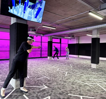 „VR ARENA“ komandinė pramoga Klaipėdoje