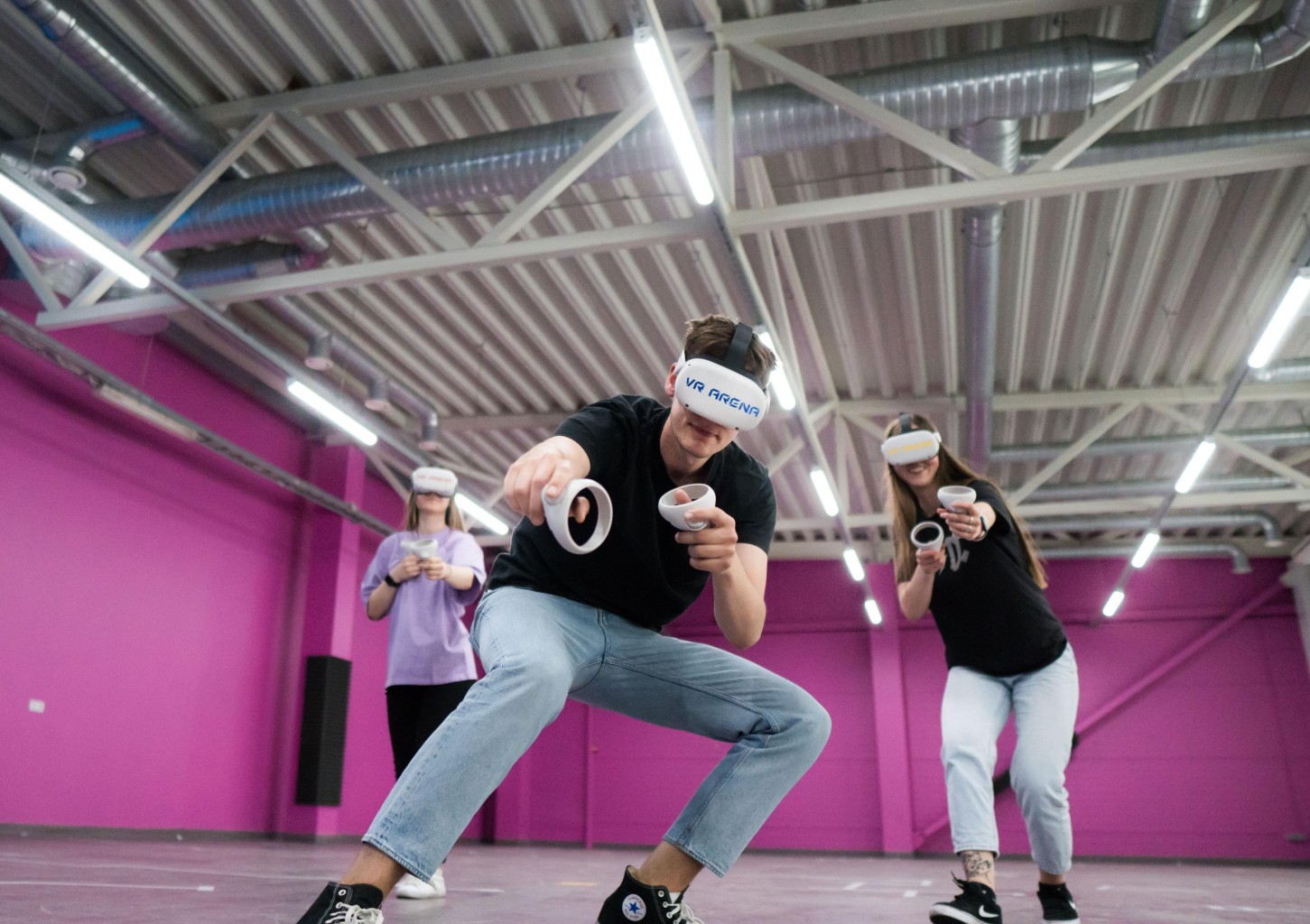 „VR ARENA“ komandinė pramoga Panevėžyje