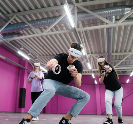 „VR ARENA“ komandinė pramoga Panevėžyje