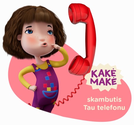 Kakės Makės skambutis – staigmena tiesiai į mažas ausytes!