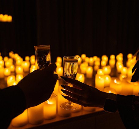 Vakarienė žvakių šviesoje „Candlelit Dinner“ 1 asm.