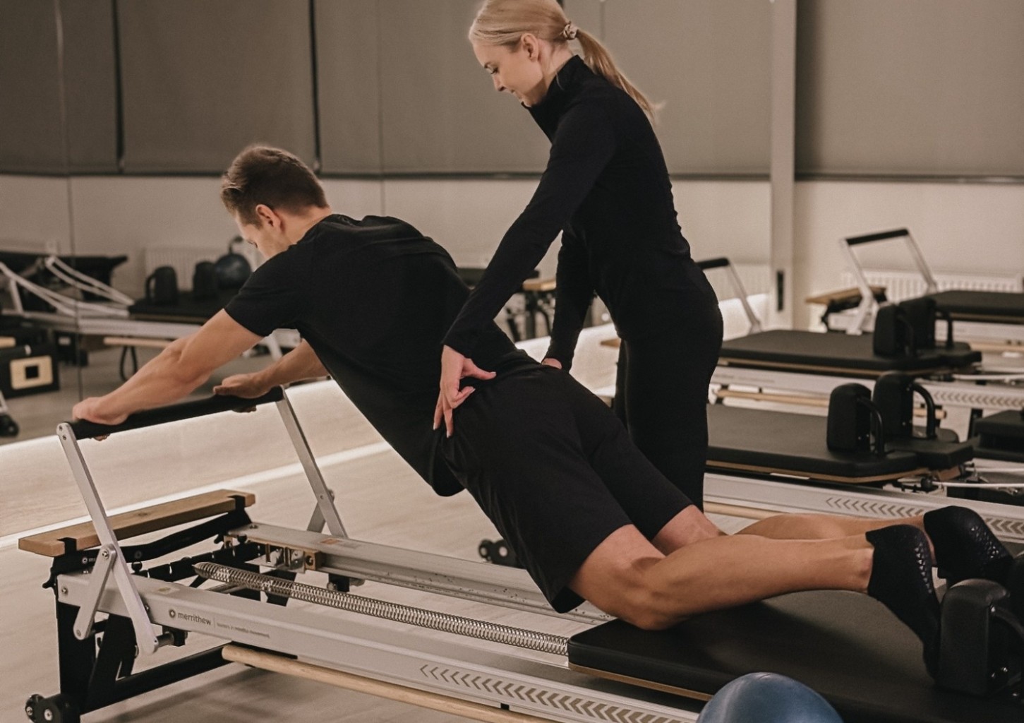 „My Pilates“ individuali treniruotė su „Reformer“ treniruokliu
