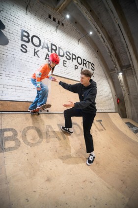 Asmeninė riedlenčių pamoka „Boardsports Skatepark“