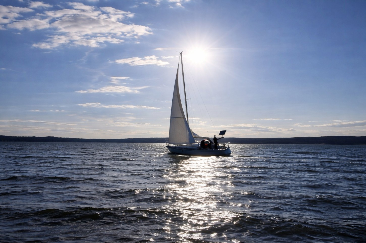 Plaukimas klasikine burine jachta Kauno mariose (1 val.)