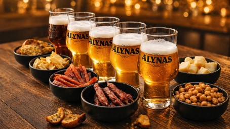 Kraftinio alaus degustacija dviem „ALYNAS“