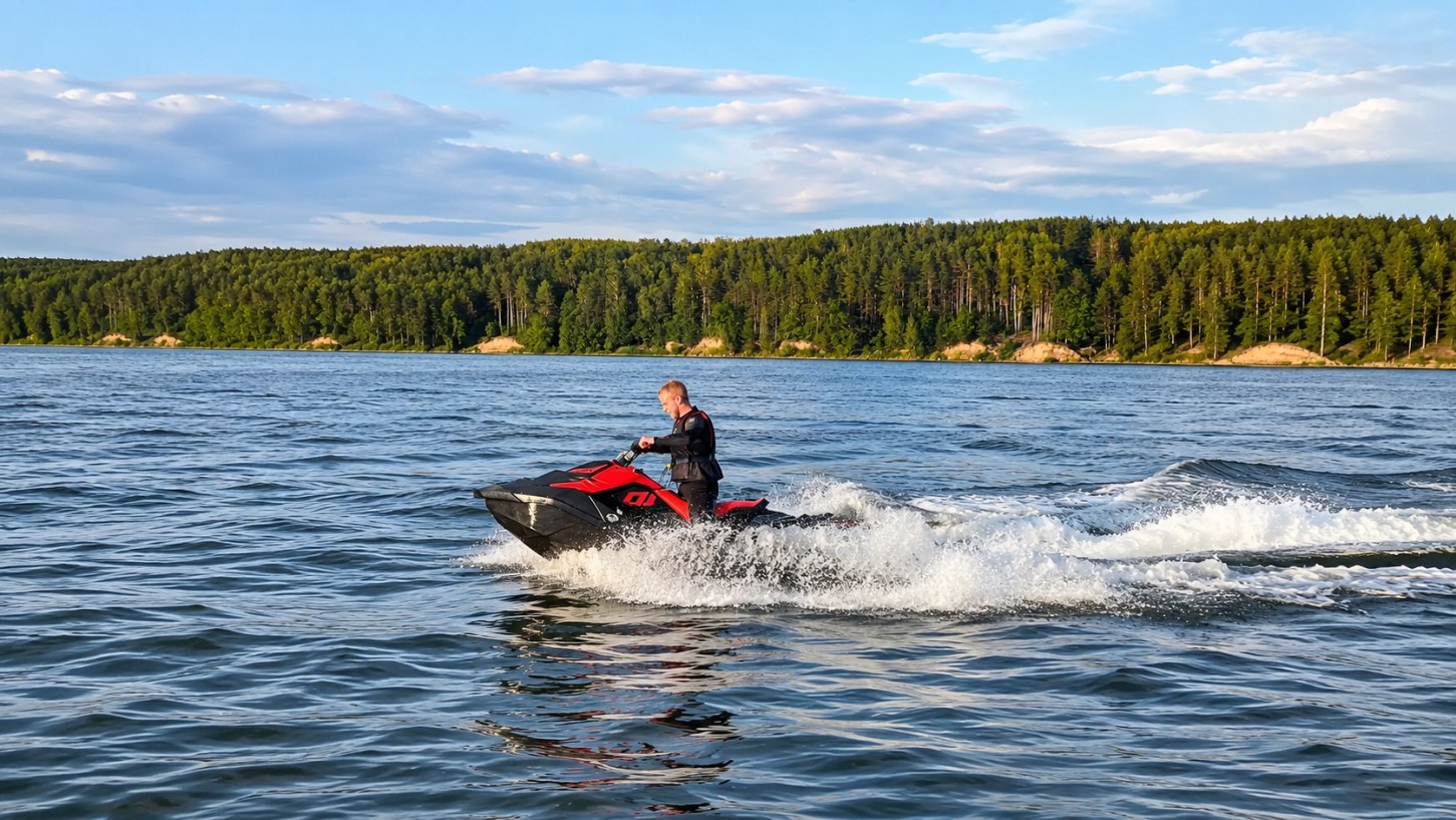 Vandens motociklo „Sea-Doo Spark Trixx“ pramoga Kauno mariose (15 min.)